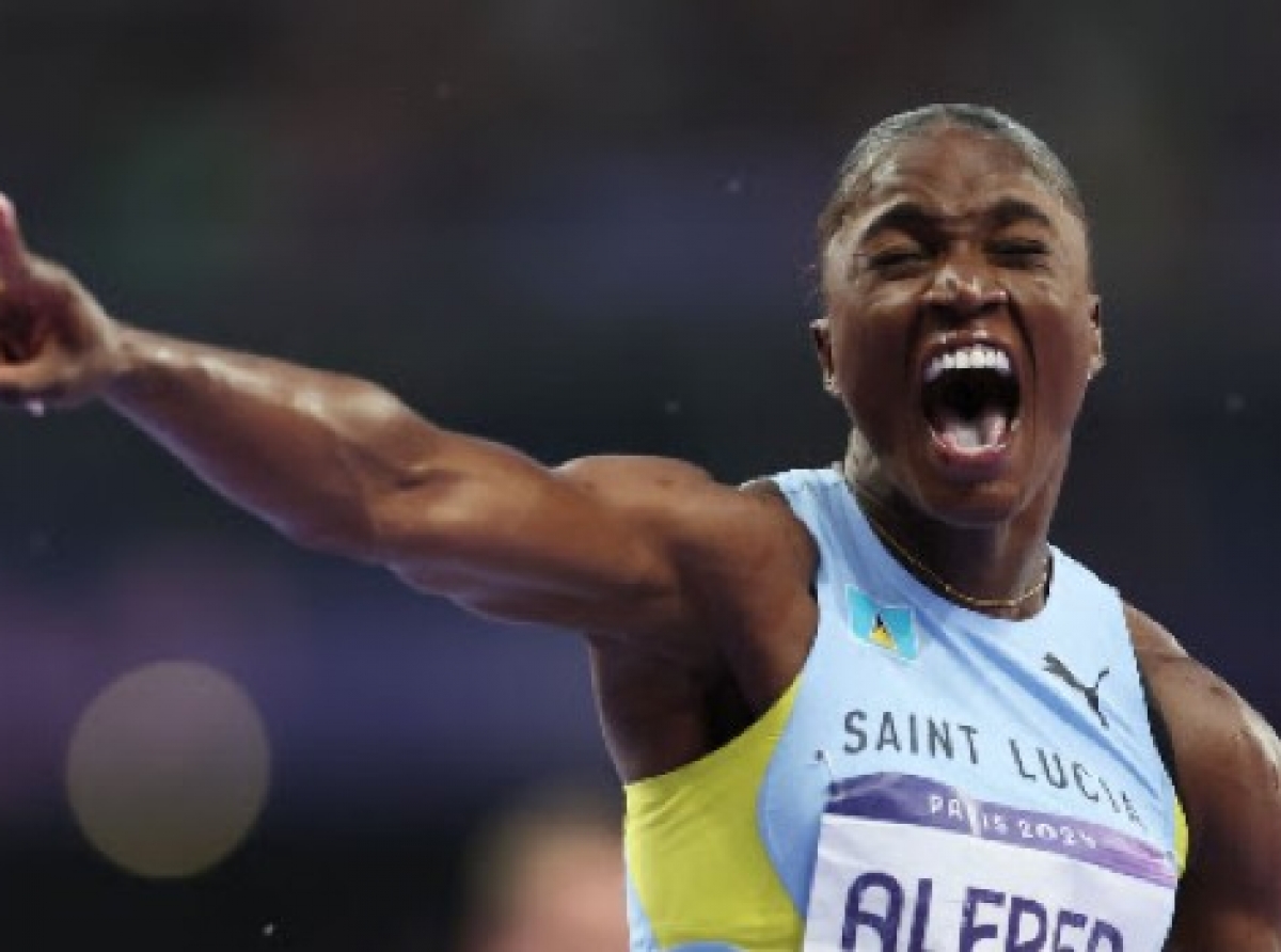 Julien Alfred Grabs Silver in 200m to Nab St. Lucia It's Second Ever Olympic Medal